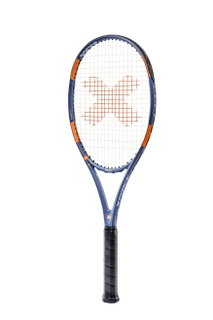 Pacific Tennisschläger X Force Pro 308 98in/308g/Turnier 2023 blau/orange - unbesaitet -